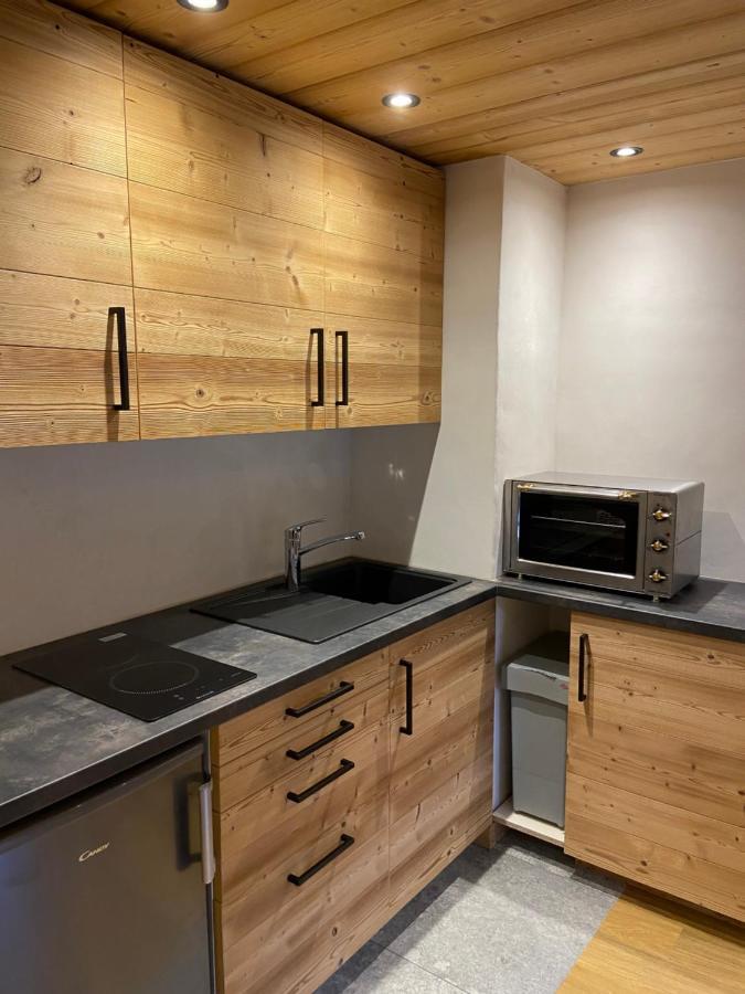 Studio Face Aux Pistes Praz-sur-Arly Exterior foto